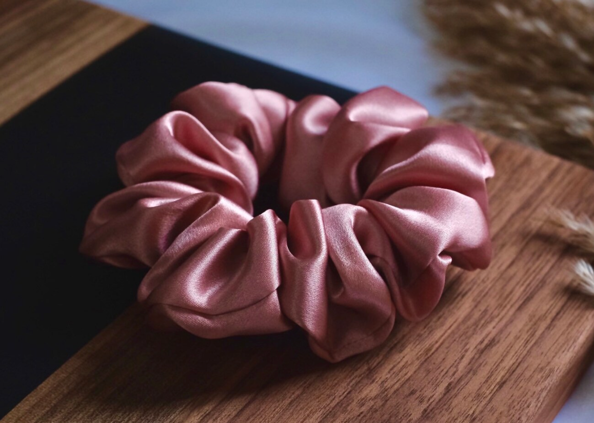 OKT. Silk Scrunchies. Real Silk Scrunchies. Edmonton Scrunchies.