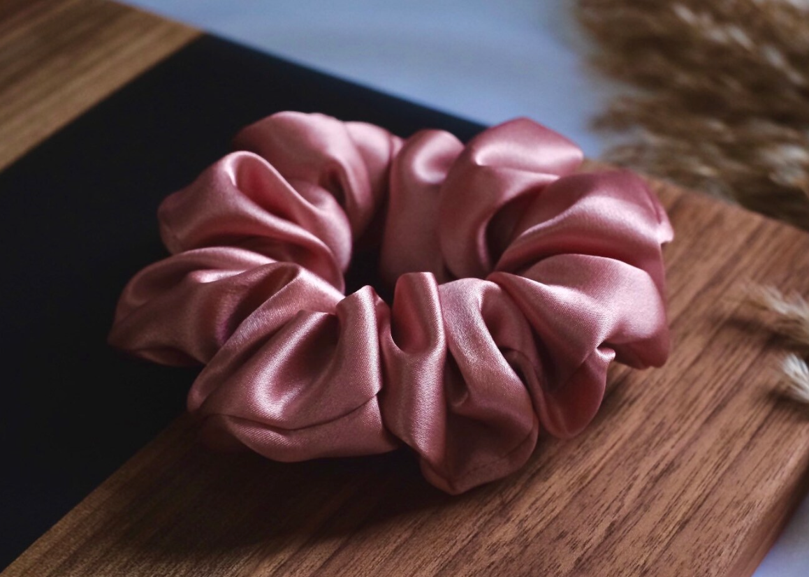 OKT. Silk Scrunchies. Real Silk Scrunchies. Edmonton Scrunchies. 