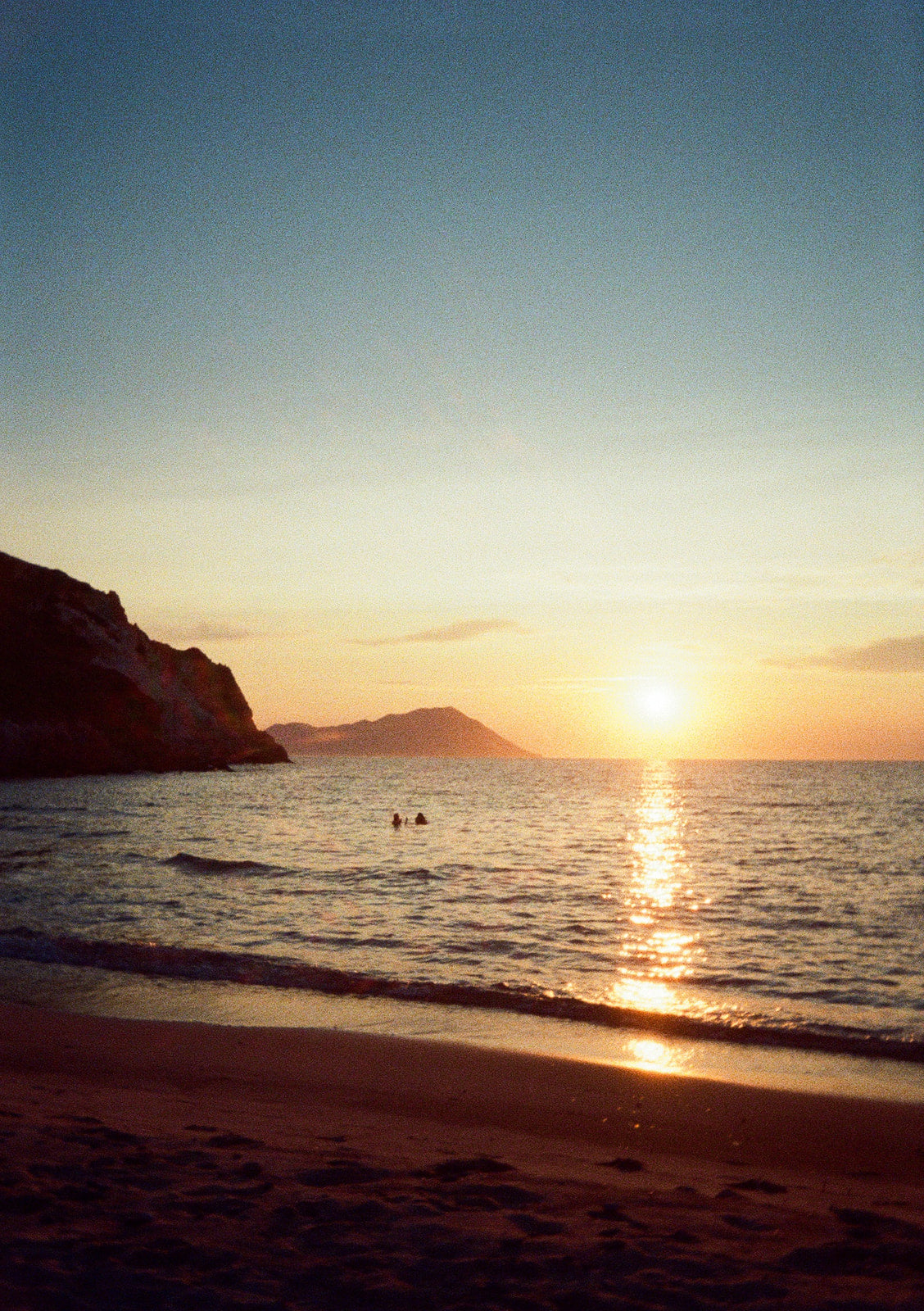 greece sunset