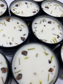 Strong scented candle. soy wax candle. skin safe candle wax. double scented candles. OKT.