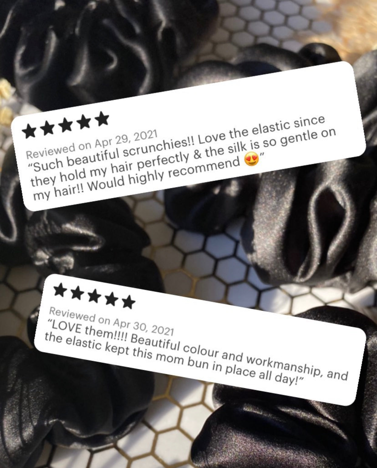 OKT. Silk Scrunchies. Real Silk Scrunchies. Edmonton Scrunchies. 