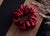 Red Silk. OKT. Silk Scrunchies. Real Silk Scrunchies. Edmonton Scrunchies. 