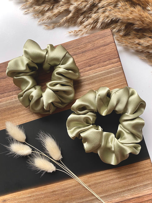 OKT. Silk Scrunchies. Real Silk Scrunchies. Edmonton Scrunchies. 